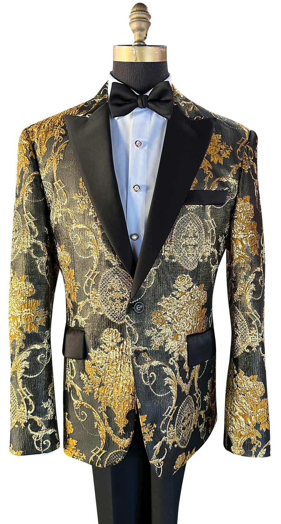 Gold Brocade Tuxedo