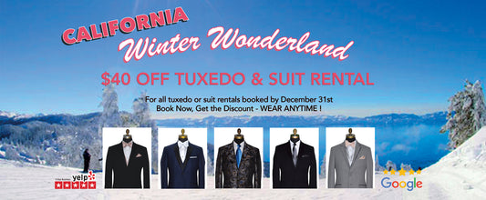 Winter Tuxedo Rental Promotion