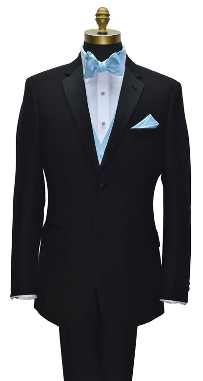 CAPRI BLUE POCKET HANDKERCHIEF #