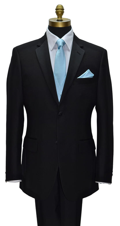 CAPRI BLUE POCKET HANDKERCHIEF #