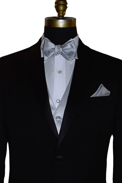 SILVER POCKET HANDKERCHIEF #