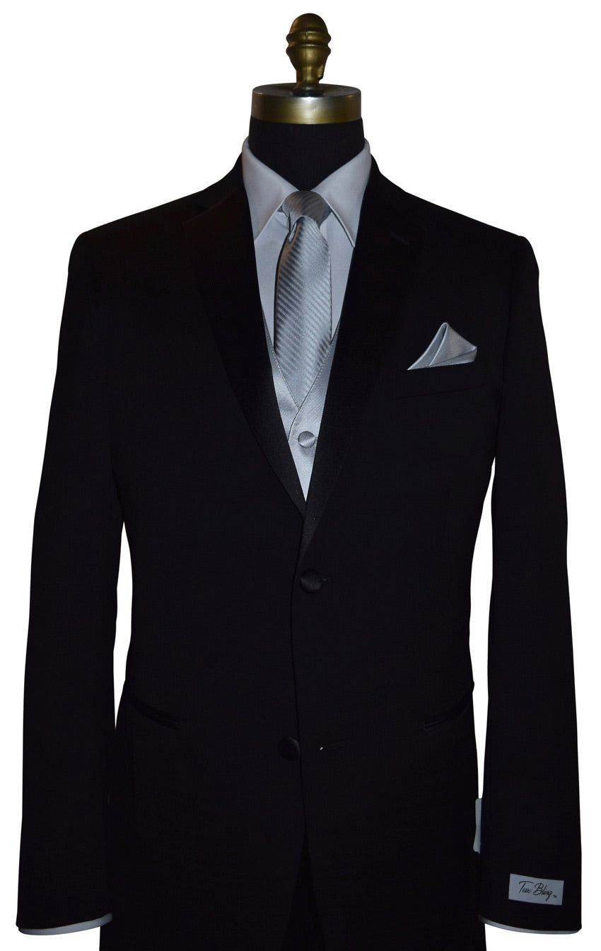 SILVER POCKET HANDKERCHIEF #