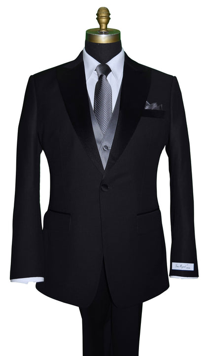 CHARCOAL POCKET HANDKERCHIEF #