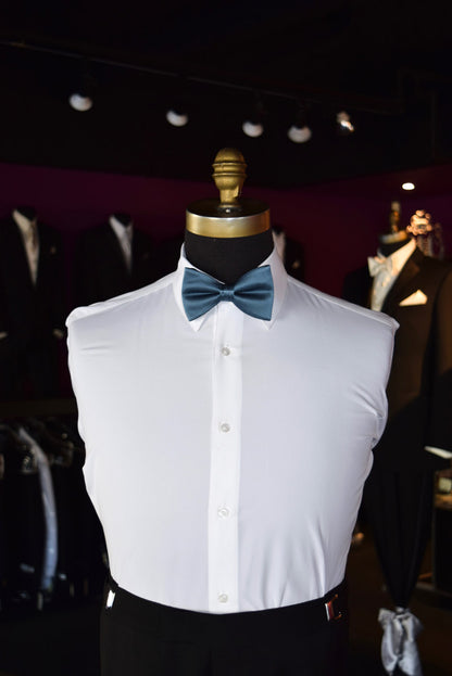 SERENE BLUE BOWTIE, PRE-TIED #