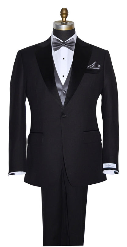 CHARCOAL POCKET HANDKERCHIEF #