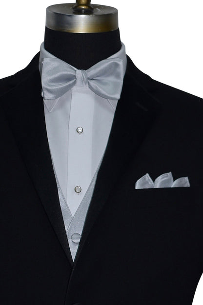SILVER POCKET HANDKERCHIEF #