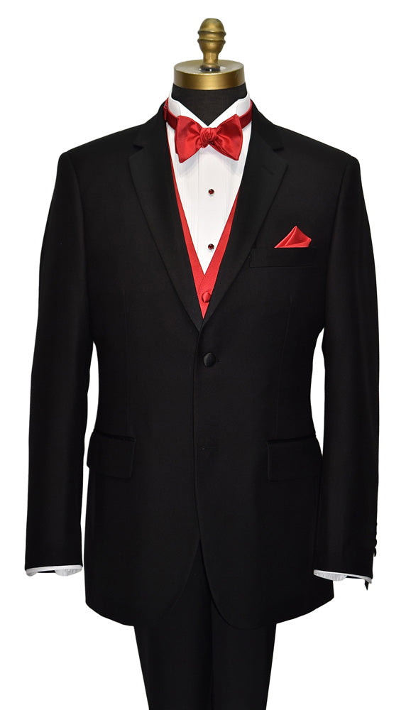 VALENTINA - RUBY RED POCKET HANDKERCHIEF #