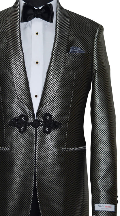 GOBI SAND AND BLACK SHAWL COLLAR$#