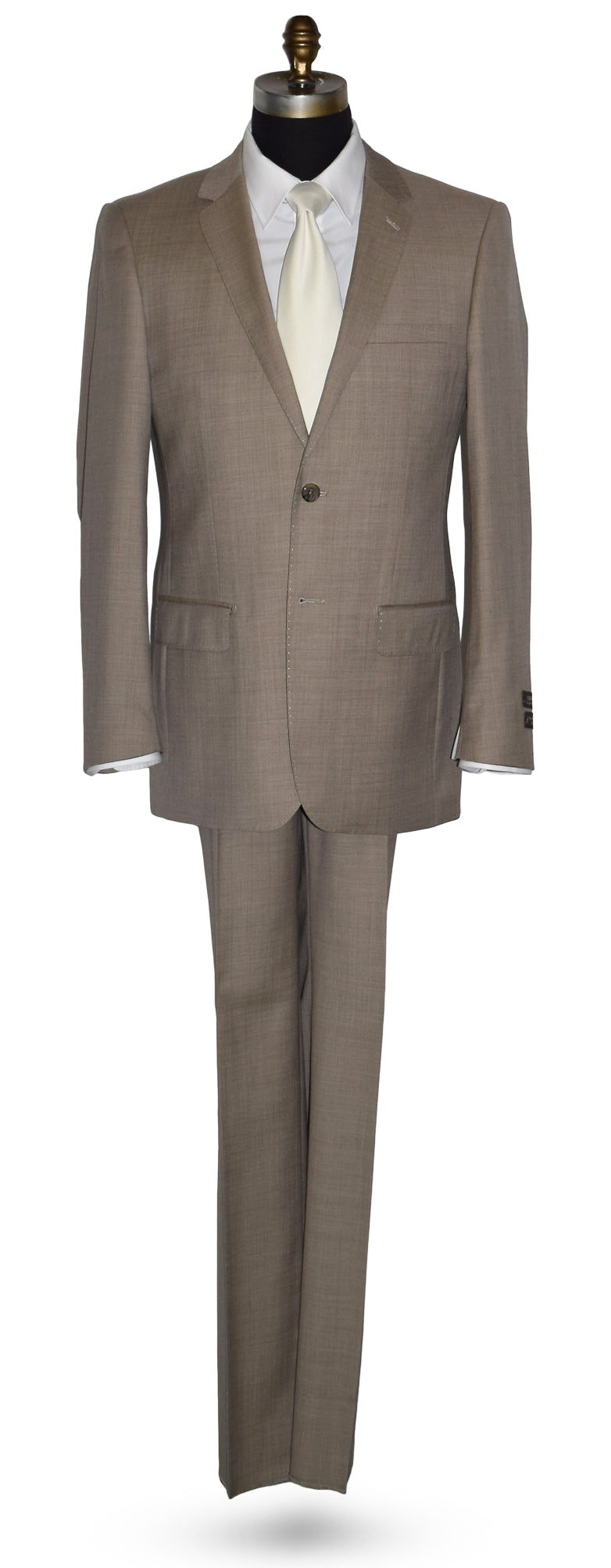 Tan Men's 2 Piece Suit