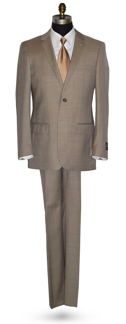 Tan Men's 2 Piece Suit