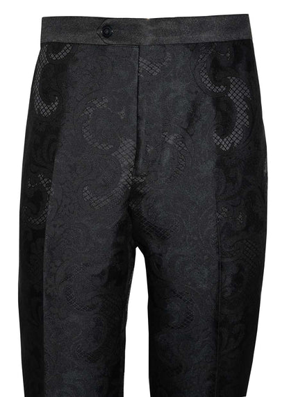 PAISLEY BROCADE TUXEDO PANTS#