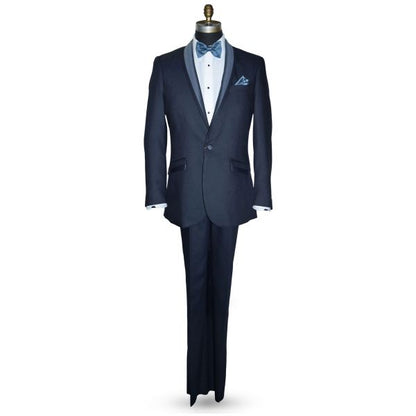 SERENE BLUE POCKET HANDKERCHIEF