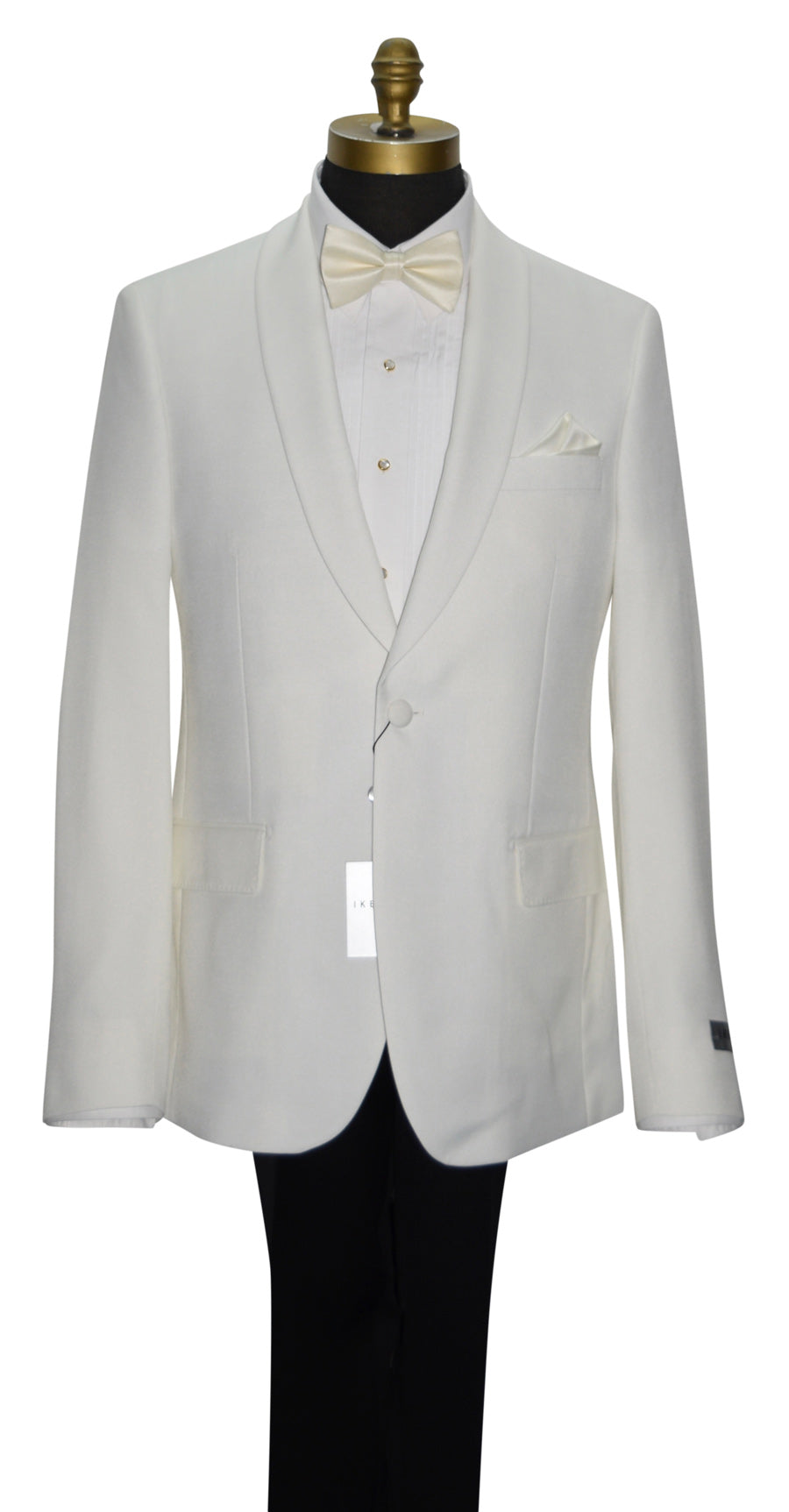 Ivory Shawl Collar Tuxedo Retail
