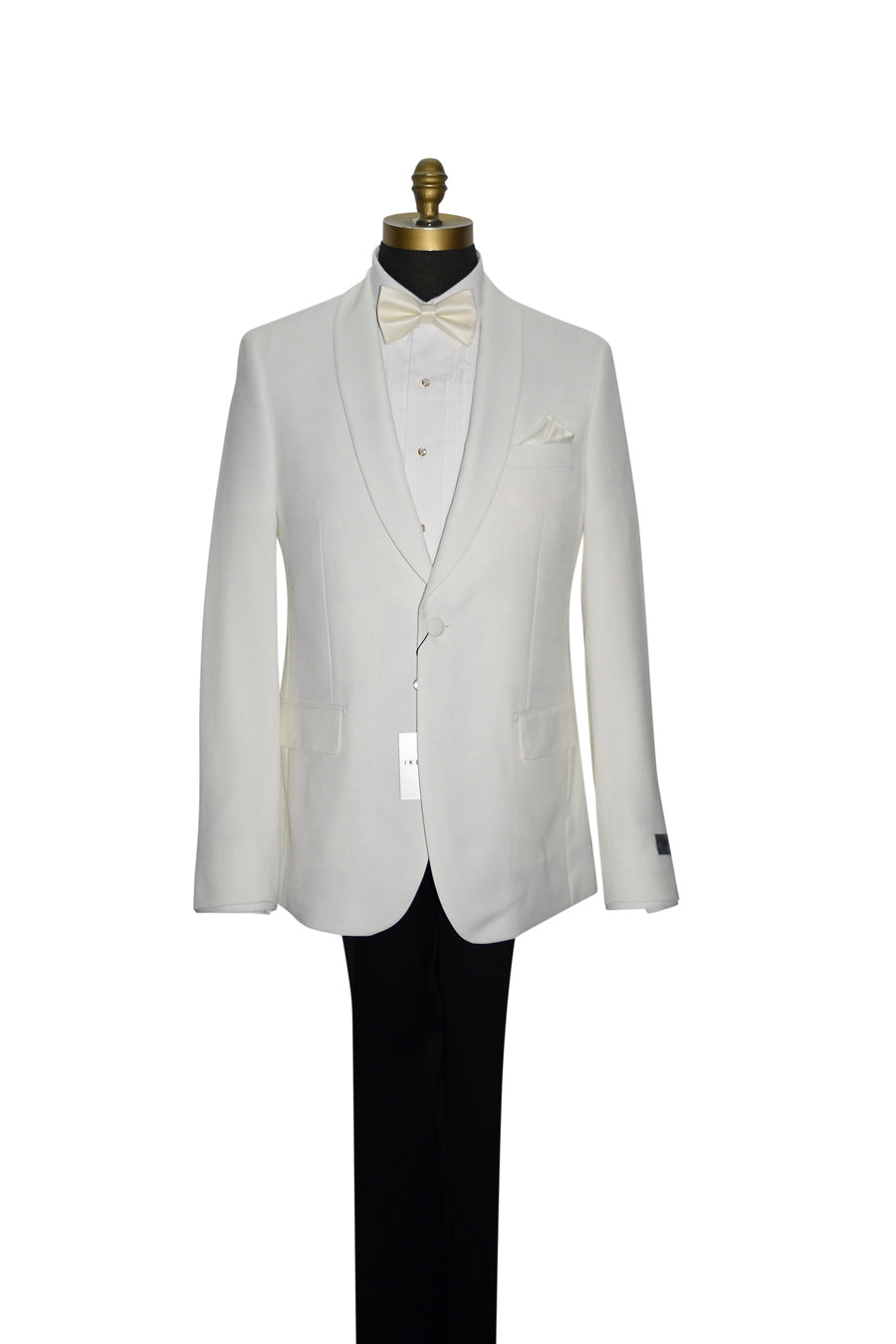 Ivory Shawl Collar Tuxedo Retail