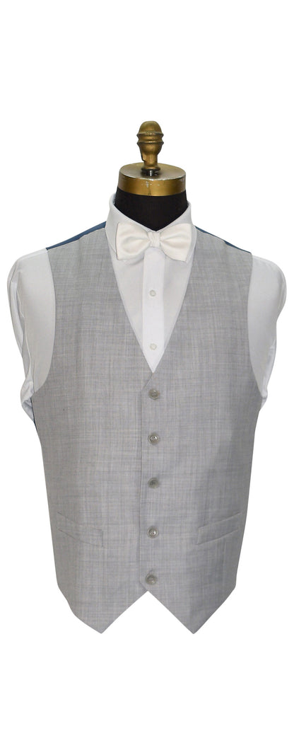 Light Gray Men's 2-Piece Suit - Vest Optional