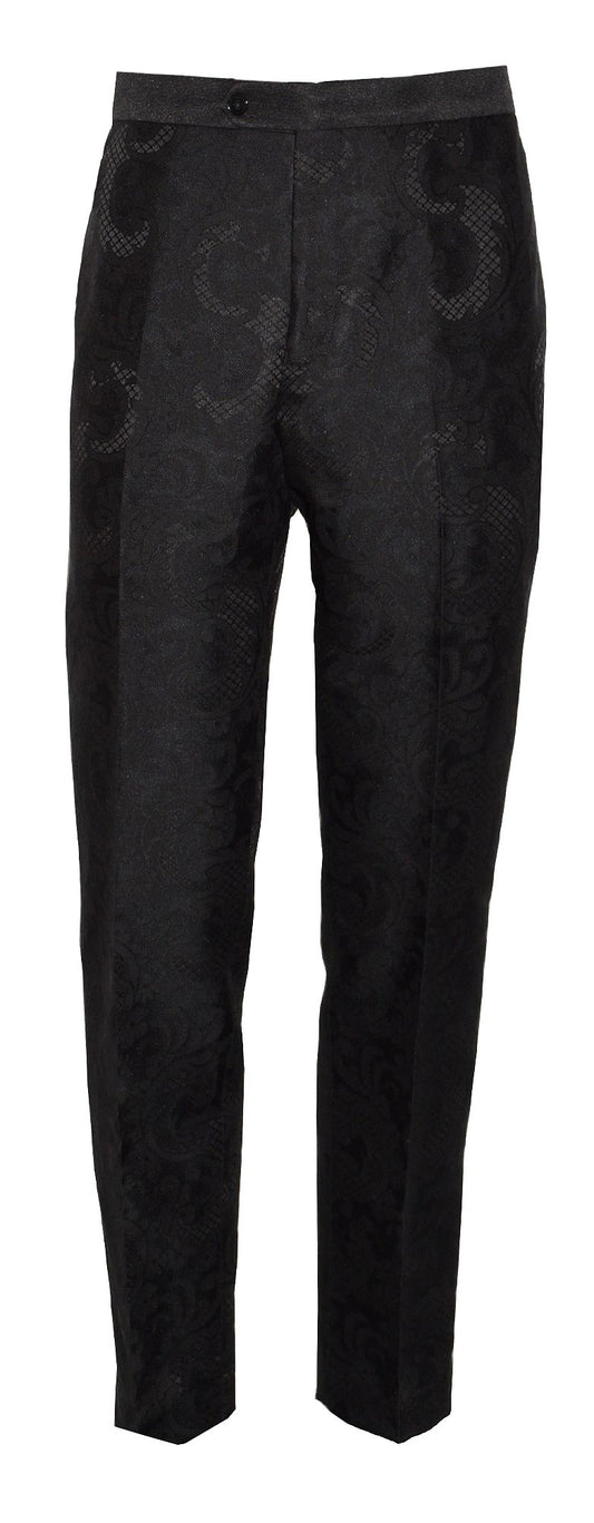 PAISLEY BROCADE TUXEDO PANTS#