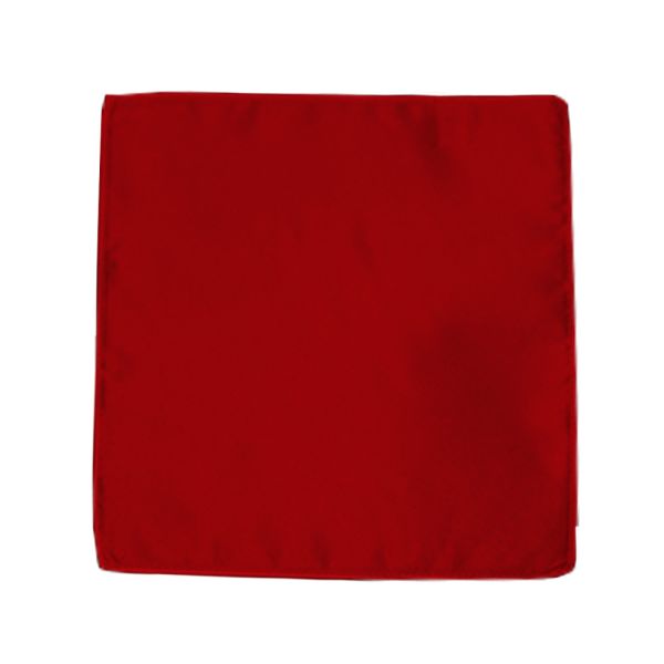 VALENTINA - RUBY RED POCKET HANDKERCHIEF #