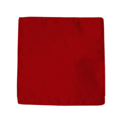 VALENTINA - RUBY RED POCKET HANDKERCHIEF #