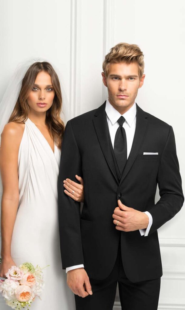 Black Suit in Slim and Modern Fit Tux Shop Tuxedo Rentals Suit Rentals The Gentlemen's