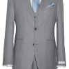 Linen Gray Suit by Allure Bridals