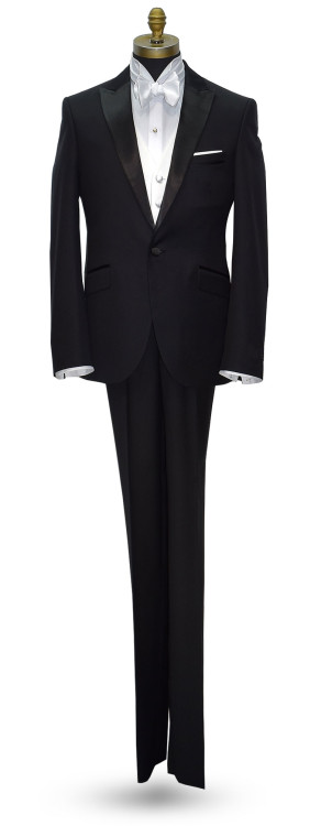 Black Peak Lapel Tuxedo - Tux Shop | Tuxedo Rentals | Suit Rentals ...