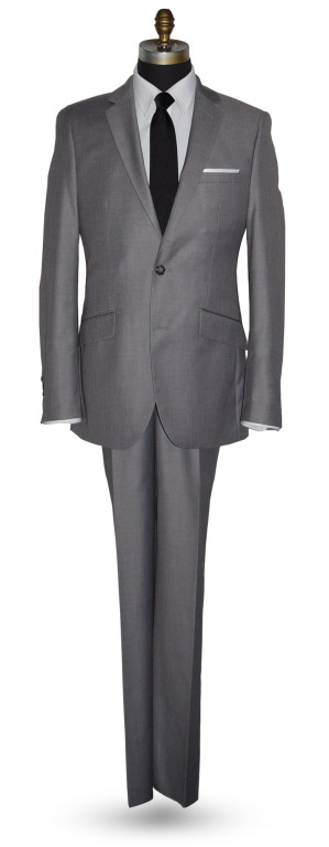 Medium Gray Suit - Slim Fit and Modern Fit - Tux Shop | Tuxedo Rentals ...