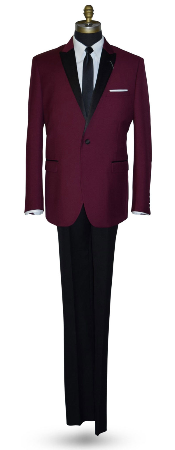 Burgundy Tuxedo Tux Shop Tuxedo Rentals Suit Rentals The