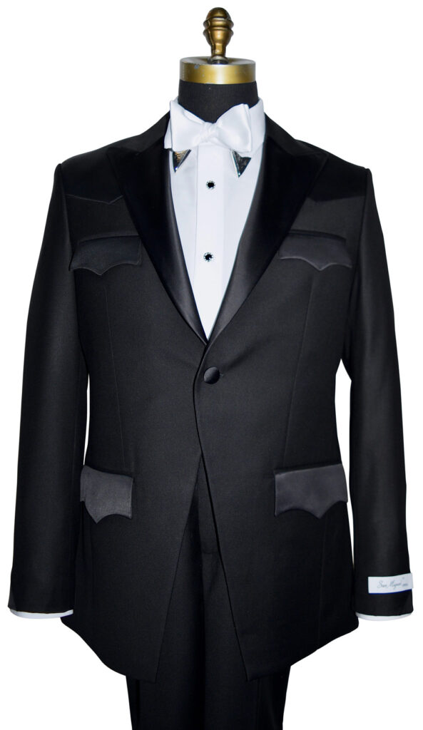 Western Tuxedos for Rent and for Sale | Ebelished with Satin Yoke