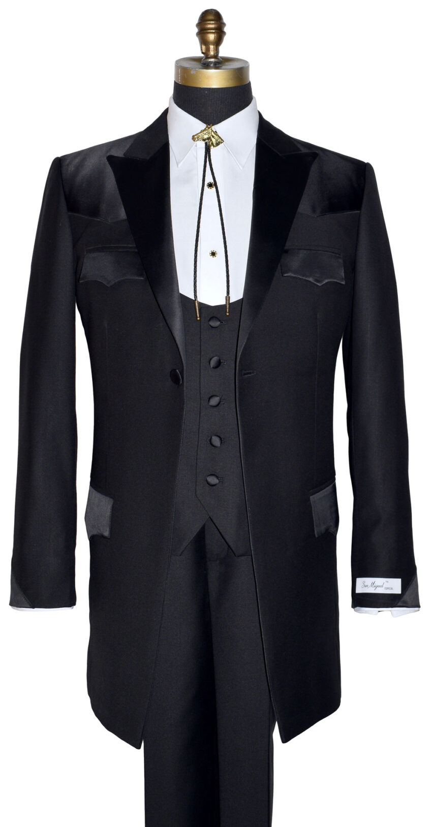 Western Tuxedo With Long Coat