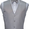 Moonlight Gray Tuxedo Vest
