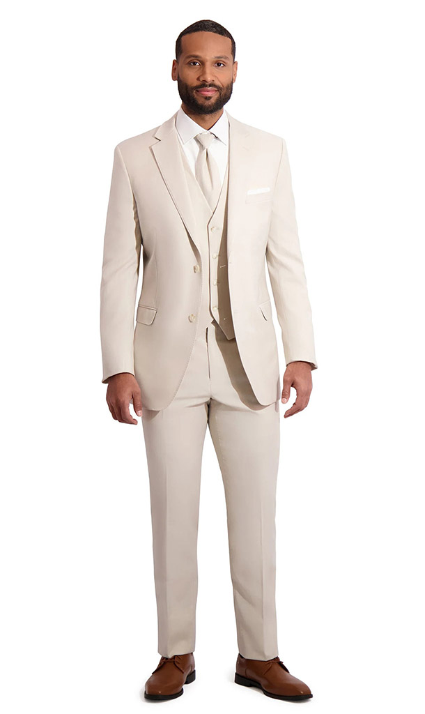 Tan Wedding Suit 3 Piece Extra Slim Fit Tux Shop Tuxedo Rentals Suit Rentals The Gentlemen s Tux Club San Diego Wedding Tuxedos Wedding Suits for rental